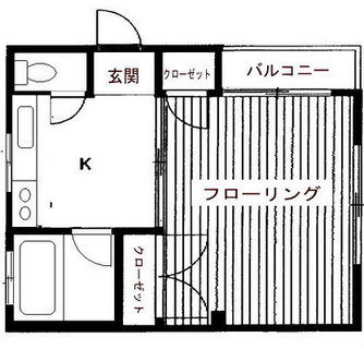 東京都北区上十条１丁目 賃貸マンション 1K
