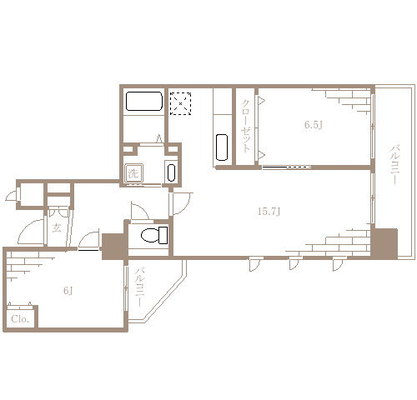 大正大学 マンション 2LDK