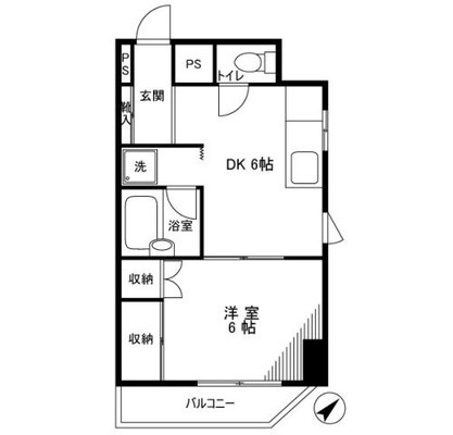 大正大学 マンション 1DK
