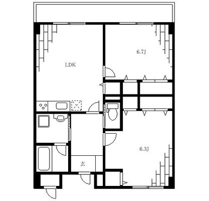 大正大学 マンション 2LDK