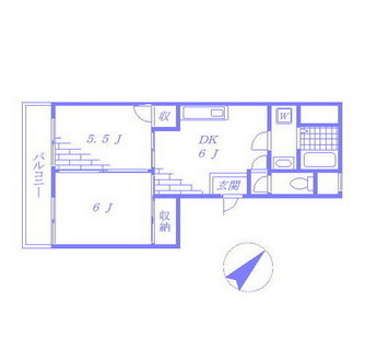 東京都板橋区板橋４丁目 賃貸マンション 2DK