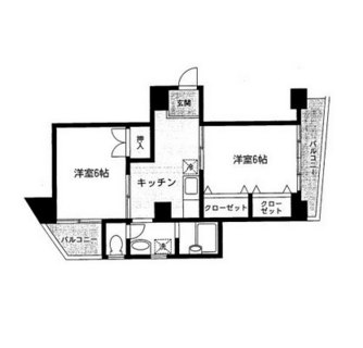 東京都豊島区東池袋４丁目 賃貸マンション 2DK