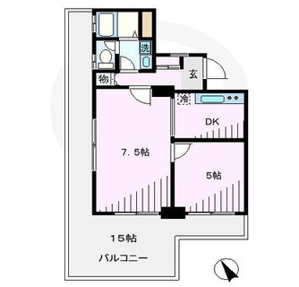 東京都豊島区池袋２丁目 賃貸マンション 2DK