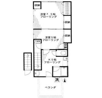 東京都豊島区上池袋１丁目 賃貸アパート 2K