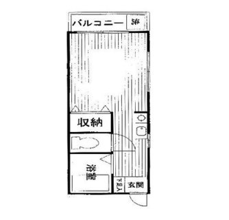 東京都豊島区西巣鴨２丁目 賃貸マンション 1R