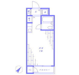 東京都北区滝野川７丁目 賃貸マンション 1R