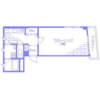 東京都豊島区北大塚３丁目 賃貸マンション 1K