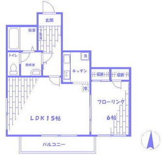 東京都板橋区板橋１丁目 賃貸マンション 1LDK