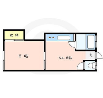 東京都豊島区南大塚２丁目 賃貸アパート 1K