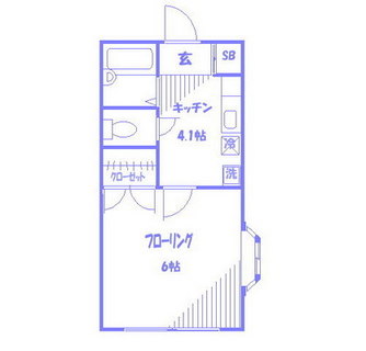 東京都豊島区西巣鴨４丁目 賃貸アパート 1K