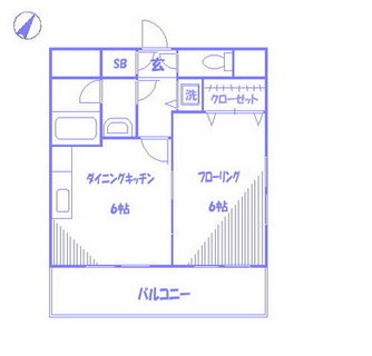 東京都北区滝野川７丁目 賃貸マンション 1DK