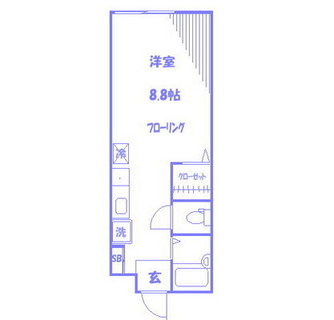 東京都北区滝野川５丁目 賃貸アパート 1R