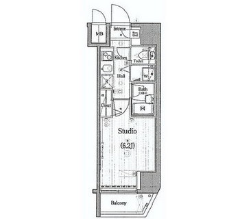 東京都北区王子３丁目 賃貸マンション 1K