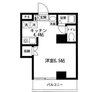 東京都豊島区北大塚２丁目 賃貸マンション 1R