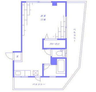 東京都豊島区巣鴨２丁目 賃貸マンション 1R