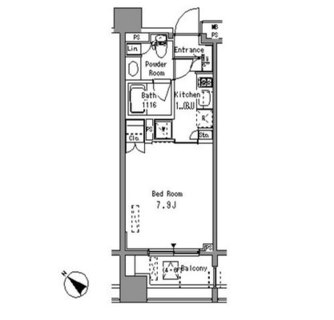 東京都北区西ヶ原２丁目 賃貸マンション 1K