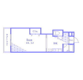 東京都北区滝野川６丁目 賃貸マンション 1K