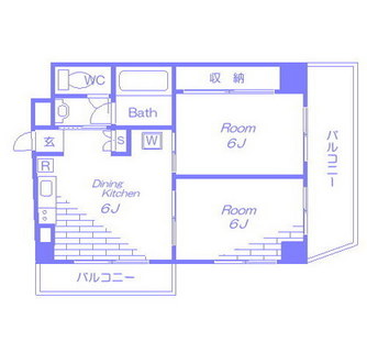 東京都豊島区上池袋１丁目 賃貸マンション 2DK