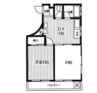 東京都豊島区上池袋１丁目 賃貸マンション 2DK