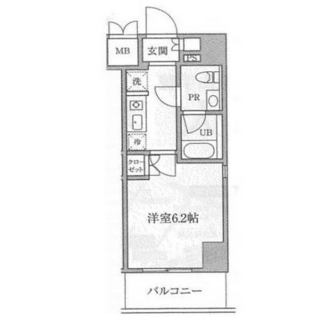 東京都豊島区北大塚３丁目 賃貸マンション 1K