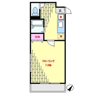 東京都豊島区上池袋２丁目 賃貸マンション 1K