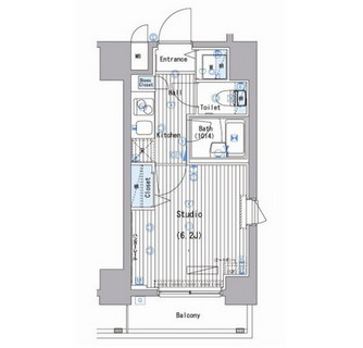 東京都豊島区北大塚３丁目 賃貸マンション 1K