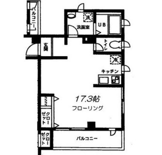 東京都豊島区池袋本町４丁目 賃貸マンション 1R