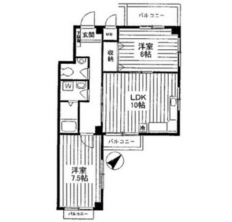 東京都豊島区池袋本町２丁目 賃貸マンション 2LDK