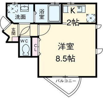 東京都豊島区巣鴨３丁目 賃貸マンション 1K