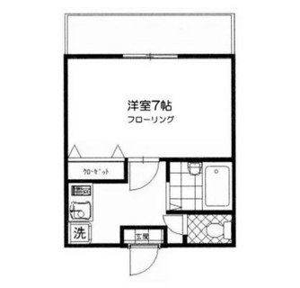 東京都北区滝野川６丁目 賃貸マンション 1K