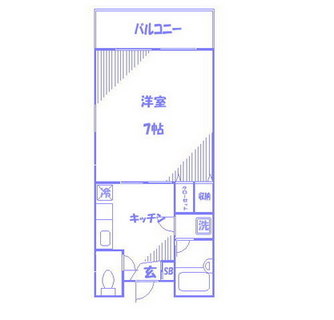 東京都豊島区上池袋３丁目 賃貸マンション 1K