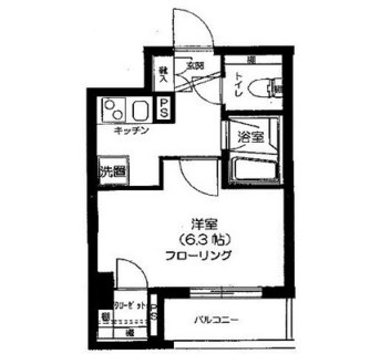 東京都北区滝野川１丁目 賃貸マンション 1K