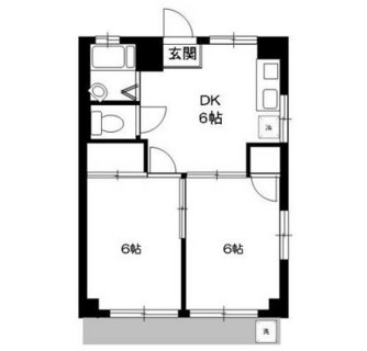 東京都豊島区巣鴨５丁目 賃貸マンション 2DK