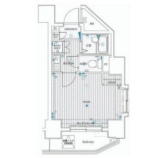 東京都豊島区北大塚３丁目 賃貸マンション 1K