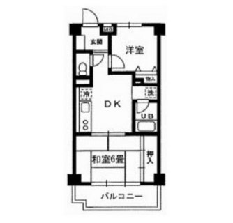 東京都北区王子本町１丁目 賃貸マンション 2DK