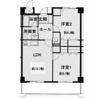 東京都豊島区巣鴨３丁目 賃貸マンション 2LDK