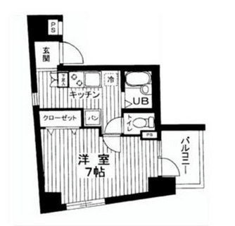 東京都豊島区上池袋４丁目 賃貸マンション 1K