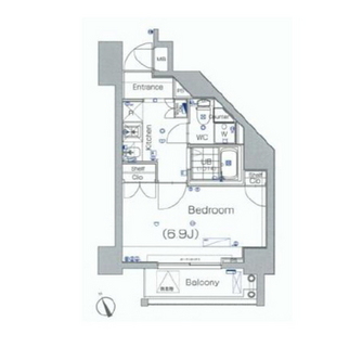 東京都北区滝野川５丁目 賃貸マンション 1K