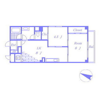 東京都板橋区板橋４丁目 賃貸マンション 2LK