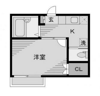 東京都北区滝野川７丁目 賃貸アパート 1K