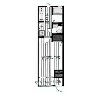 東京都北区滝野川７丁目 賃貸マンション 1K