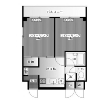 東京都北区滝野川７丁目 賃貸マンション 2K