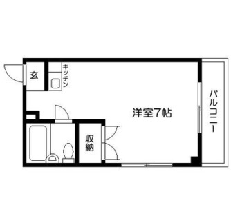 東京都北区滝野川７丁目 賃貸マンション 1R