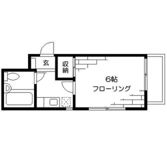 東京都豊島区上池袋３丁目 賃貸アパート 1K