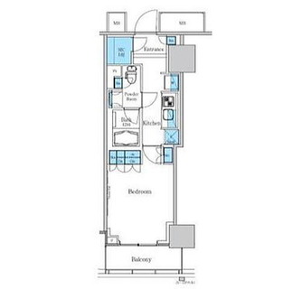 東京都北区滝野川６丁目 賃貸マンション 1K