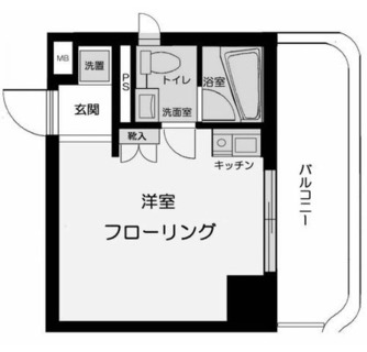 東京都豊島区西巣鴨３丁目 賃貸マンション 1R