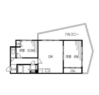 東京都板橋区板橋１丁目 賃貸マンション 2DK