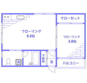 東京都北区滝野川１丁目 賃貸マンション 1LDK