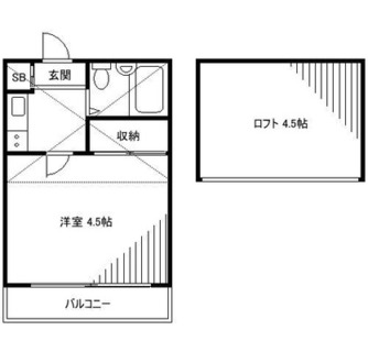 東京都板橋区板橋１丁目 賃貸マンション 1K