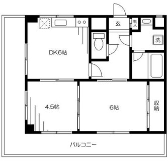 東京都豊島区上池袋１丁目 賃貸マンション 2DK